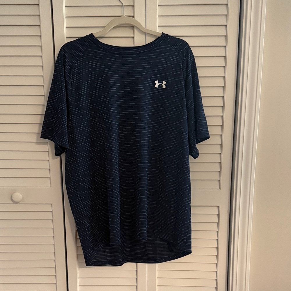 Under Armour Men's Navy Short Sleeve Tee